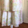 Metaphor Floral Dress Top Blouse Size 10 Tier Relax Long Sleeves Collarless 2PC