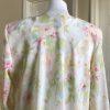 Metaphor Floral Dress Top Blouse Size 10 Tier Relax Long Sleeves Collarless 2PC