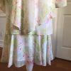 Metaphor Floral Dress Top Blouse Size 10 Tier Relax Long Sleeves Collarless 2PC