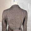 BANANA REPUBLIC Women Brown Wool Rayon Stretch Lined Career Blazer Size 2