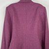 Kasper Wool Blazer 16 Pink Wrap Shawl Collar Iconic Cocktail Business New