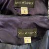 SCOTT McCLINTOCK Women 2PC Blue Gray Acetate Lined Maxi Skirt Suit Size 6