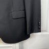 Lauren Ralph Lauren Wool Polyester Tuxedo Black Blazer 40R Black Label One vent