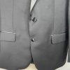 Lauren Ralph Lauren Wool Polyester Tuxedo Black Blazer 40R Black Label One vent