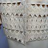 Donna Vinci Polyester Beaded Butter Skirt Suit 20 Lined Collarless Cocktail 2PC