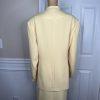 Donna Vinci Polyester Beaded Butter Skirt Suit 20 Lined Collarless Cocktail 2PC