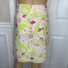 Lilly Pulitzer Originals Cotton Polyester Skirt 6 Multicolor Alligator Lace Mini