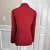 Liz Baker Women Polyester Pant 14 Suit 16 Red Notch Collar Lined 2PC New