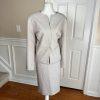 10-501.jpg New ISABELLA 2PC Polyester Lined Collarless Skirt (Size 16) Suit (Size 18)