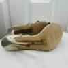 Sam Edelman Alisandra Metallic Sandals Size 9M Molten Gold Strappy Stiletto Heel