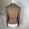John Meyer Polyester Pant Suit Size 14 Taupe Lined Notch Collar Lined 2PC New