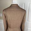 John Meyer Polyester Pant Suit Size 14 Taupe Lined Notch Collar Lined 2PC New