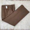 John Meyer Polyester Pant Suit Size 14 Taupe Lined Notch Collar Lined 2PC New