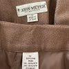 John Meyer Polyester Pant Suit Size 14 Taupe Lined Notch Collar Lined 2PC New
