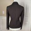 KASPER Women Brown Polyester Lined Single Breasted Blazer  Suit Size 6P
