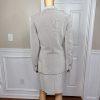 10-5130.jpg New TALBOTS 3PC Brown Striped Wool Blend Lined Skirt Suit Pants Size 6 MSRP 8