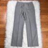 Le Suit Women Polyester Pant Suit Size 8 Light Gray Pockets Shawl Collar 2PC