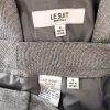 Le Suit Women Polyester Pant Suit Size 8 Light Gray Pockets Shawl Collar 2PC