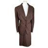 JOHN MEYER Women 2PC Brown Striped Polyester  Spandex Lined Skirt Suit Size 14W