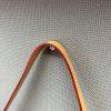 DOONEY & BOURKE Leather Shoulder Bag Monogram Leather Small Flap Charm Retro 90s