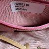 DOONEY & BOURKE Leather Shoulder Bag Monogram Leather Small Flap Charm Retro 90s