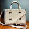 Ted Baker Taupe Judiith Tote Bag Adjustable Handle Leather Crossbody Large