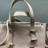 Ted Baker Taupe Judiith Tote Bag Adjustable Handle Leather Crossbody Large