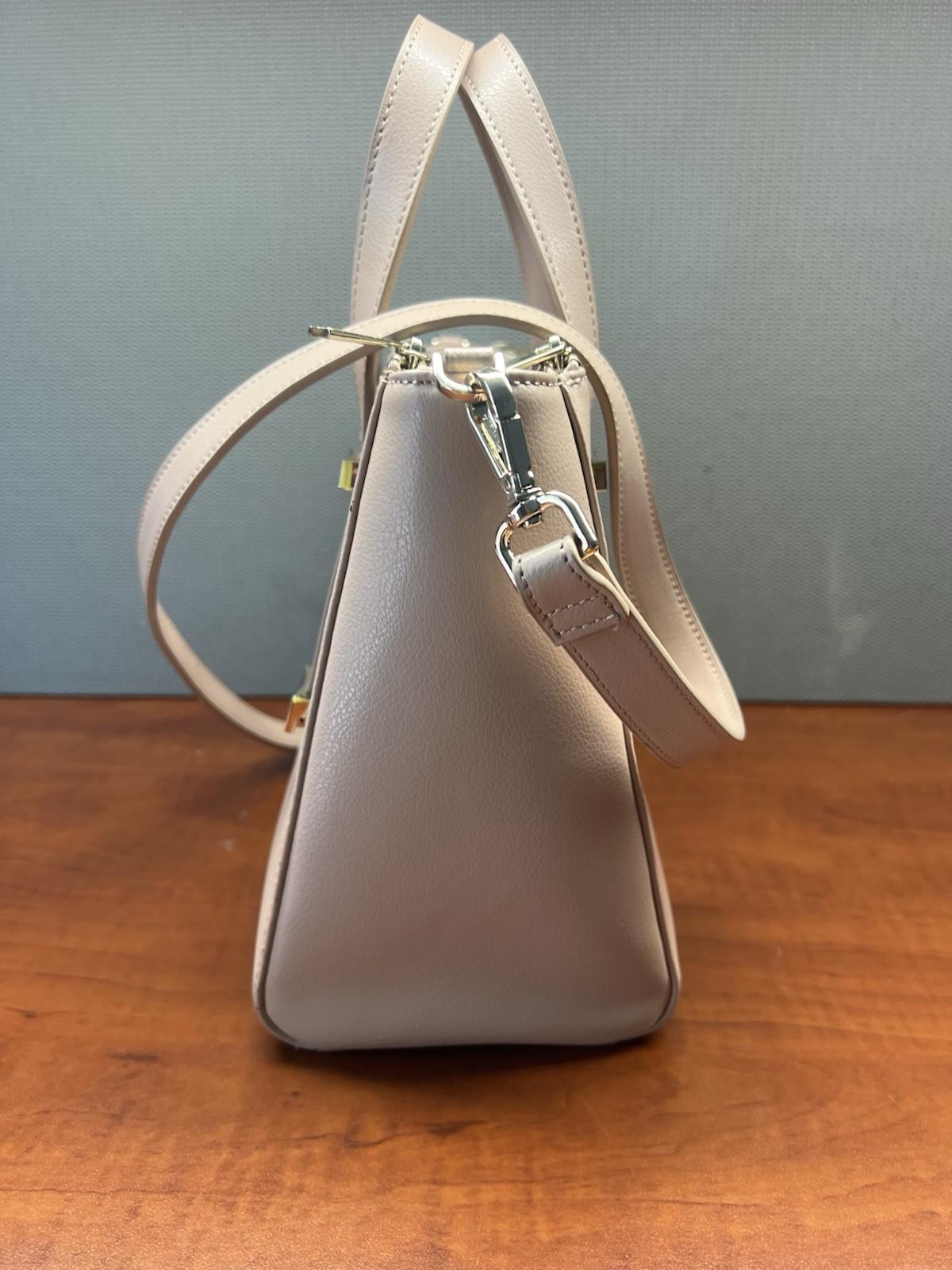 Ted Baker Taupe Judiith Tote Bag Adjustable Handle Leather Crossbody Large