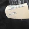Guy Laroche Vintage 70s Dress Size 36 Wool Tuxedo Black Evening Sheath V Neck