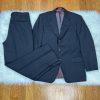 JoS A Bank Cashmere Blend Suit 39R Pants 32x31.5 Charcoal Gray Notch Collar 2PC