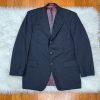 JoS A Bank Cashmere Blend Suit 39R Pants 32x31.5 Charcoal Gray Notch Collar 2PC