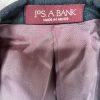 JoS A Bank Cashmere Blend Suit 39R Pants 32x31.5 Charcoal Gray Notch Collar 2PC