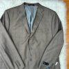 Fubu The Collection Suit 46R Pants 41Rx30 Brown Striped Double Vented Lined New