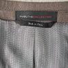Fubu The Collection Suit 46R Pants 41Rx30 Brown Striped Double Vented Lined New