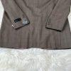 Fubu The Collection Suit 46R Pants 41Rx30 Brown Striped Double Vented Lined New