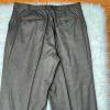 Fubu The Collection Suit 46R Pants 41Rx30 Brown Striped Double Vented Lined New