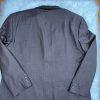 10-5443.jpg Bocaccio Uomo Men Suit 54L Pants 44x31.5 Brown Polyester Viscose Spandex New