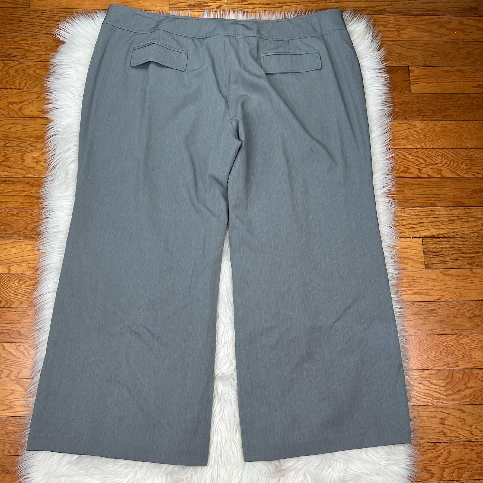 Ben Marc Int Polyester Stretch Pant Suit Top 24 Olive Green Straight leg 3PC New