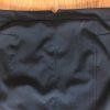 NORMA KAMALI Black Adjustable Waist Stretch Polyester Blend Pencil Skirt Size 16