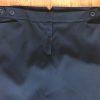 NORMA KAMALI Black Adjustable Waist Stretch Polyester Blend Pencil Skirt Size 16