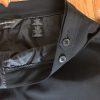 NORMA KAMALI Black Adjustable Waist Stretch Polyester Blend Pencil Skirt Size 16