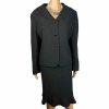 Collections for Le Suit Polyester Cotton Skirt Suit Size 16P Ruffle Lined 2PC
