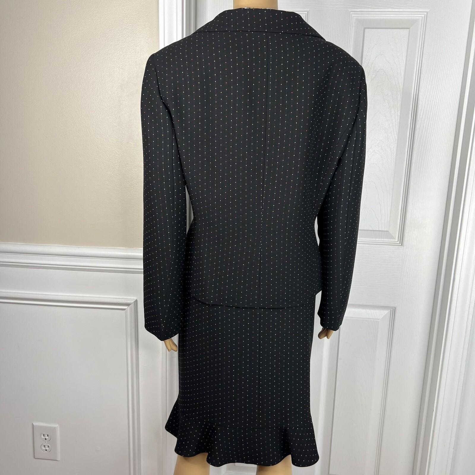 Collections for Le Suit Polyester Cotton Skirt Suit Size 16P Ruffle Lined 2PC