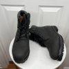 Timberland Men 6 inch Premium Black Nubuck Leather Waterproof Boot Size 12
