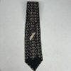 Ermenegildo Zegna 100% Silk Men Neck Tie made in Italy Retro Textured Abstract 5