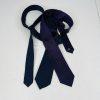 2 New J.Crew Men Silk Neck Tie Navy Blue Purple Printed Dot Slim Career 2 .5x59