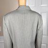 Collections For Le Suit Polyester Rayon Pant Suit Size 18 Gray Striped 2PC