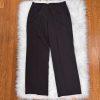 Collections For Le Suit Polyester Pant Suit Size 12 Brown Faux pockets 2PC Lined