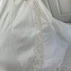 Oleg Cassini Off White Beaded Bodice Long Sleeves Trumpet Wedding Dress Size 8