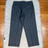 Chaps By Ralph Lauren Men Wool Gray Striped Suit 48R Pants 36x28.5 Vest 3PC